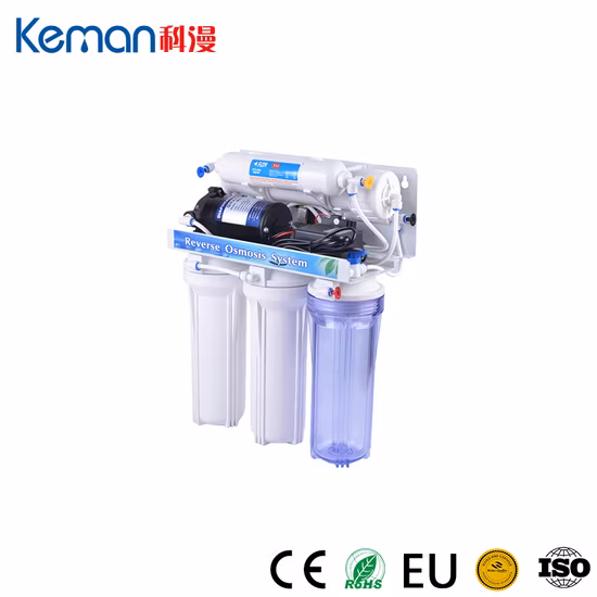 50/75/100 ガロン 5 段階アンダーシンク RO 浄水フィルターシステム マニュアル付き